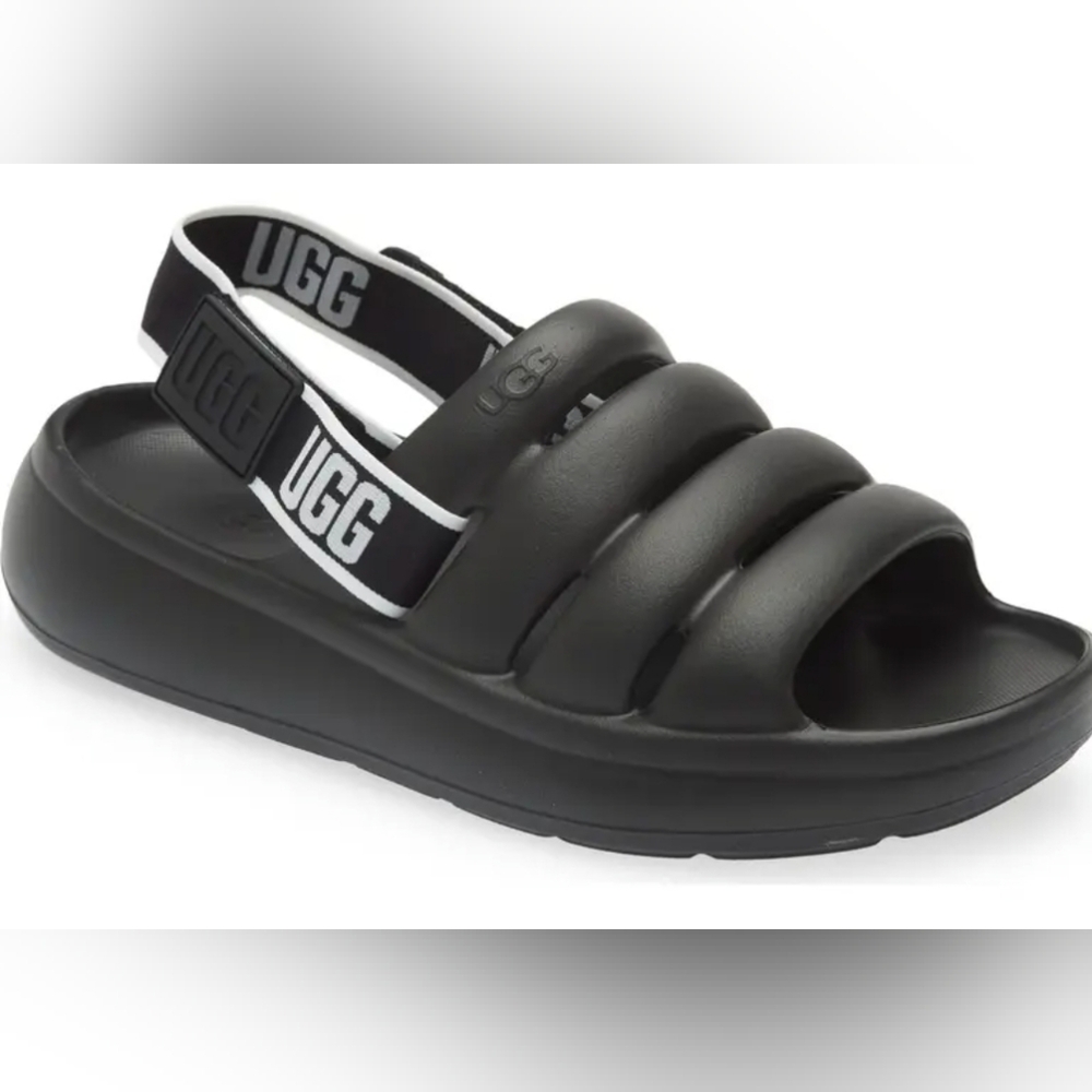 UGG Sport Yeah Water Resistant Slingback Sandals Wmn's Size 9 Used Exc